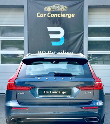 Volvo V60 cena 99900 przebieg: 167502, rok produkcji 2019 z Brzozów małe 631